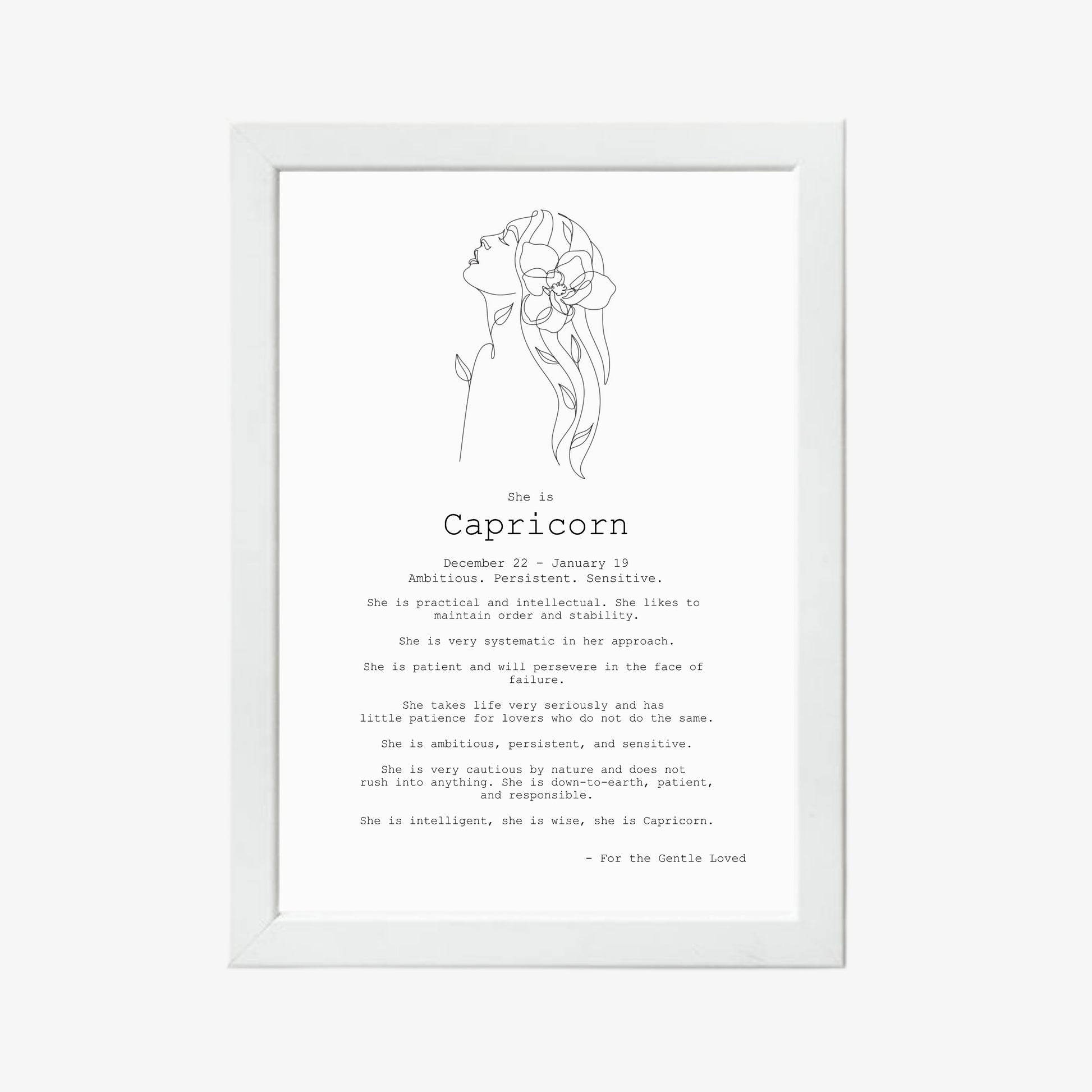 She Is Capricorn
