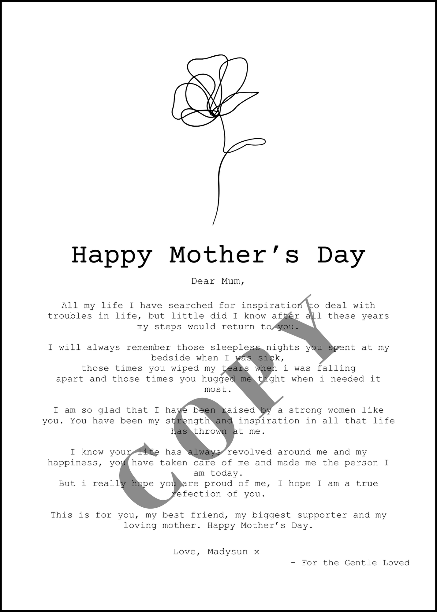 Happy Mothers Day