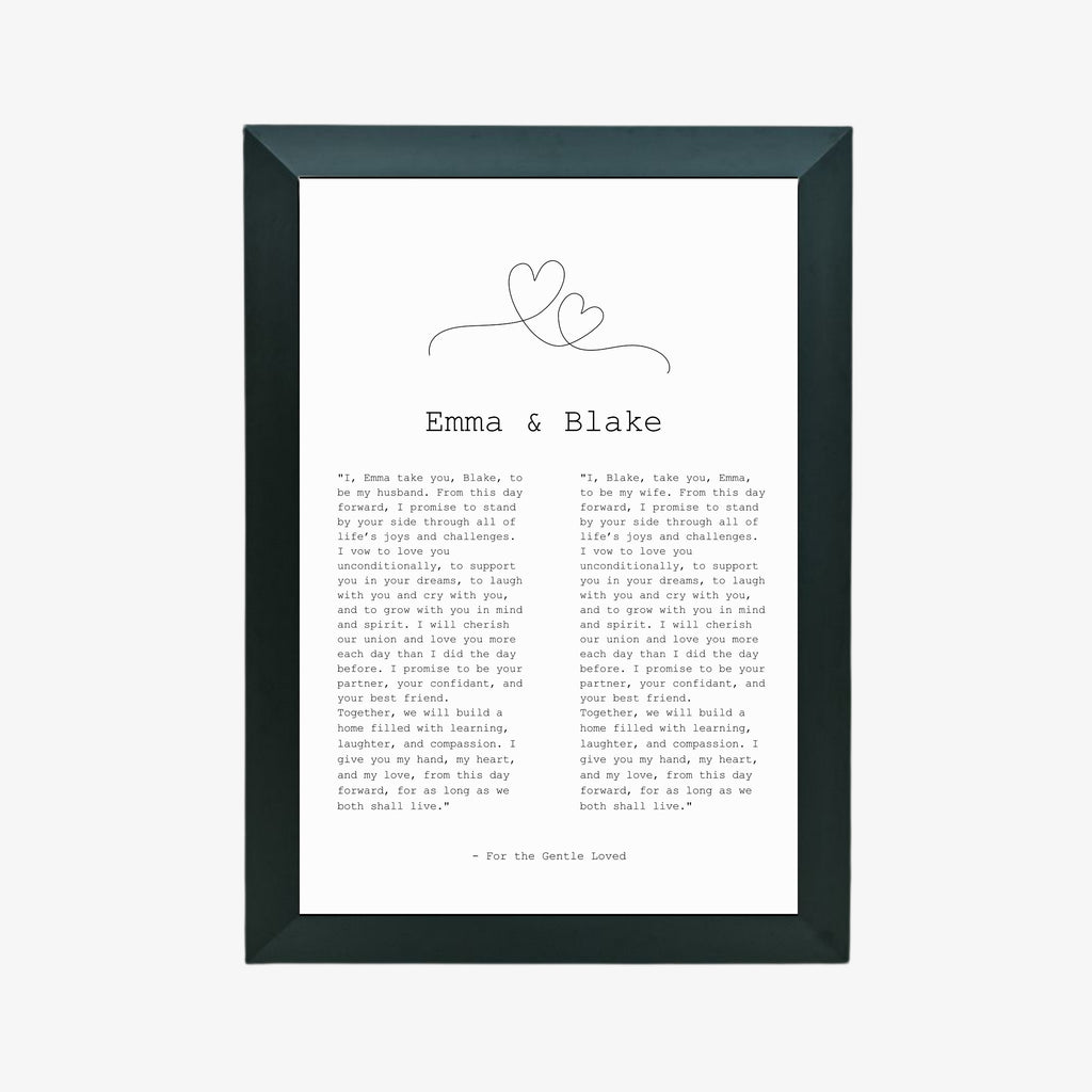 Wedding Vowels