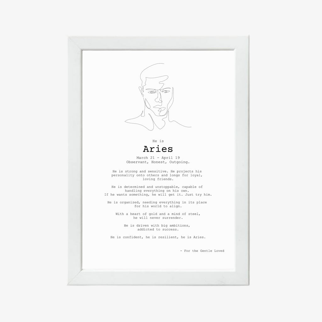 He is Aries