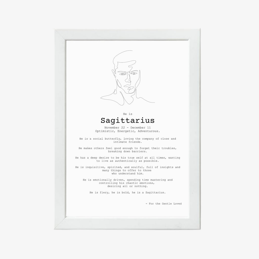 He Is Sagittarius